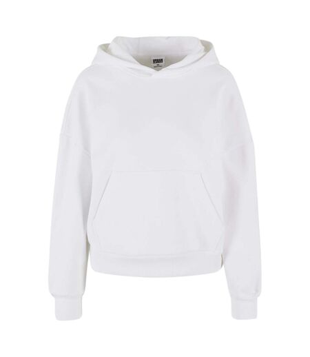Sweat À Capuche Cozy Femme Blanc Urban Classics