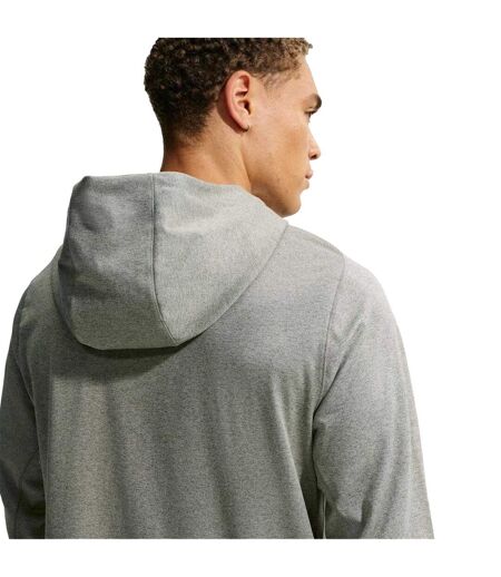 Mens Primary Dri-fit Pullover Hoodie Light Grey Nike