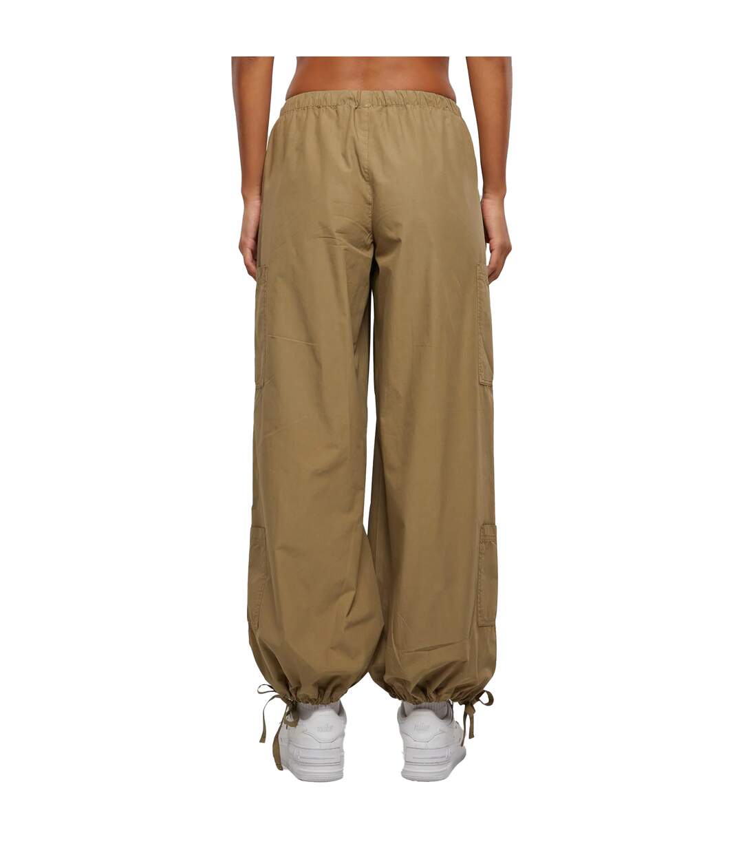 Pantalon À Poches Femme Kaki Urban Classics-2