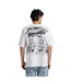 T-shirt Motif/style Graphique Archive Homme Blanc Gris G-Star-3