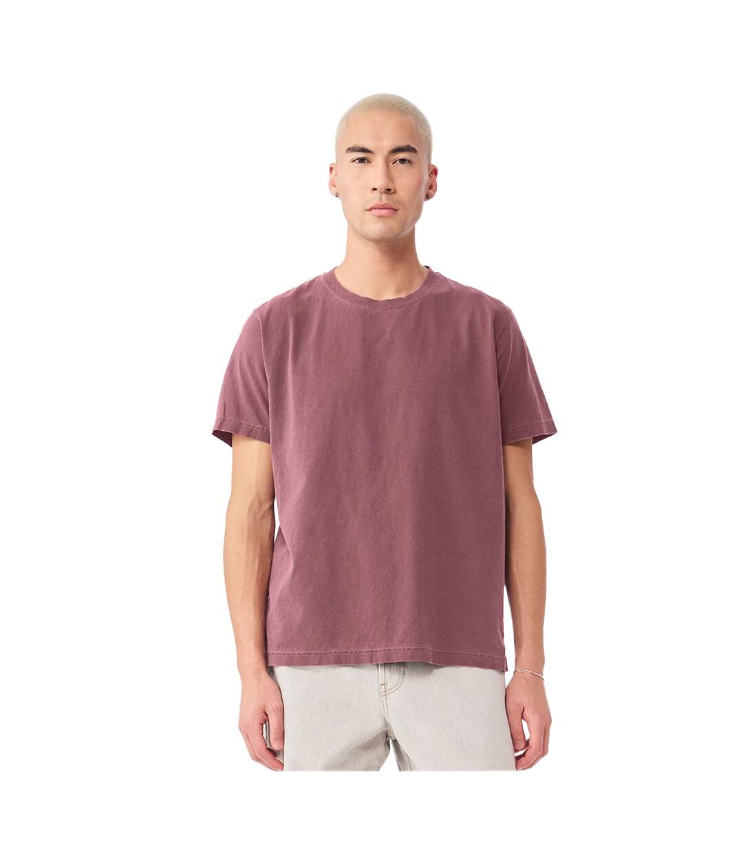 T-shirt Motif/style Délavé Adulte Marron Lavé Bella + Canvas-1