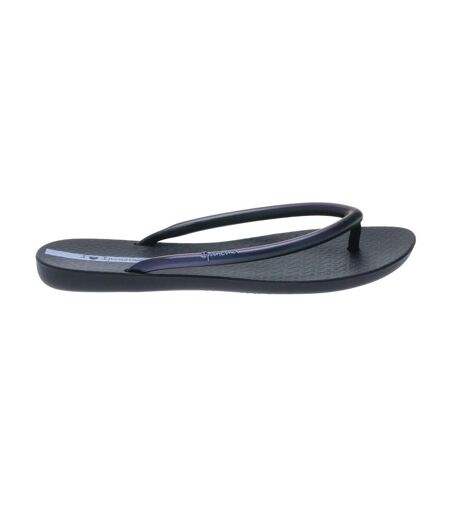 Womens/ladies wave bubble flip flops black Ipanema