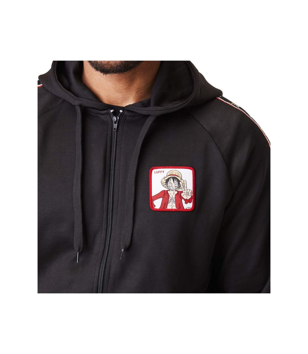 Sweat à capuche avec zip homme One Piece Luffy Capslab-5