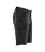 Mens Advanced Holster Pocket Work Shorts Black Mascot-3