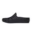 Womens/ladies Perforated Flatform Mules Black Vans-2