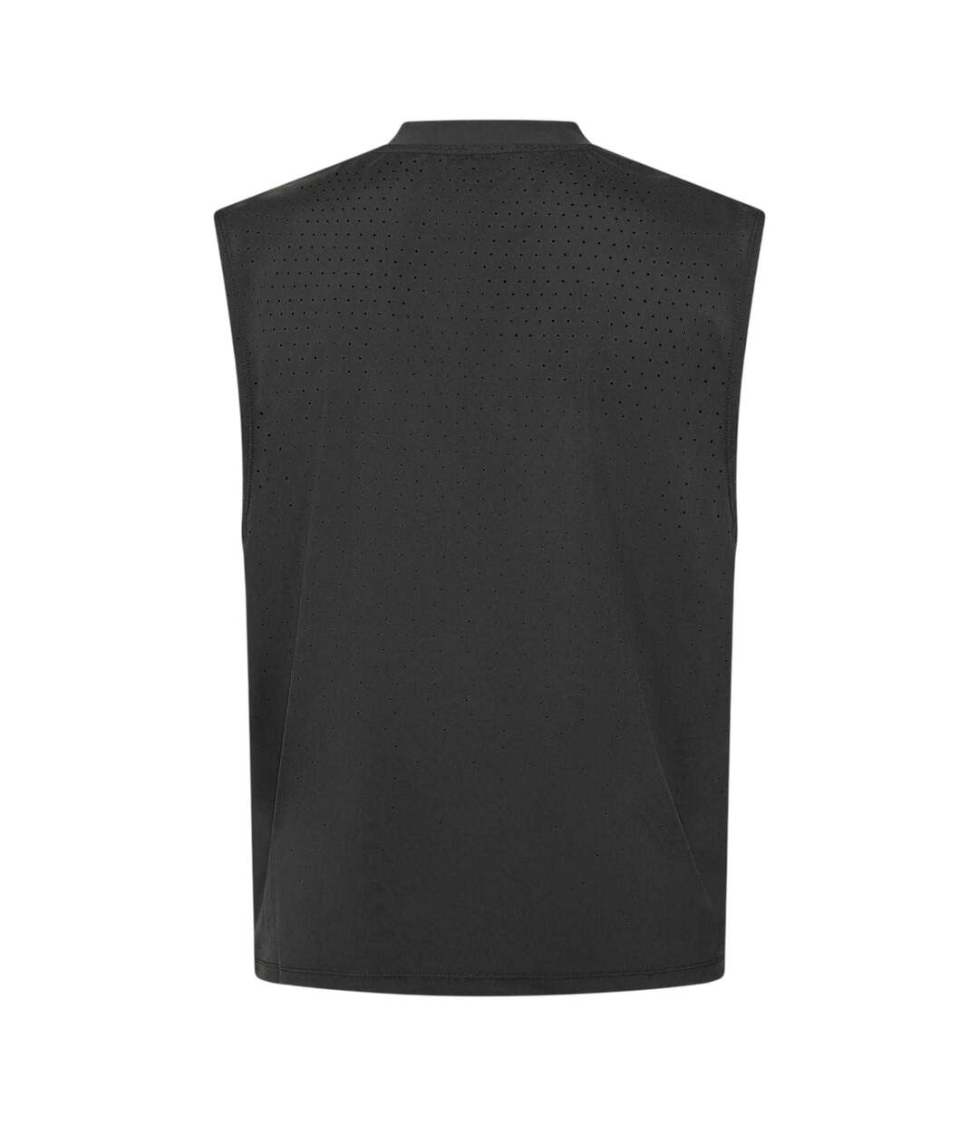 Débardeur Entraînement Motif/style Perforé Homme Noir Couture Club-4