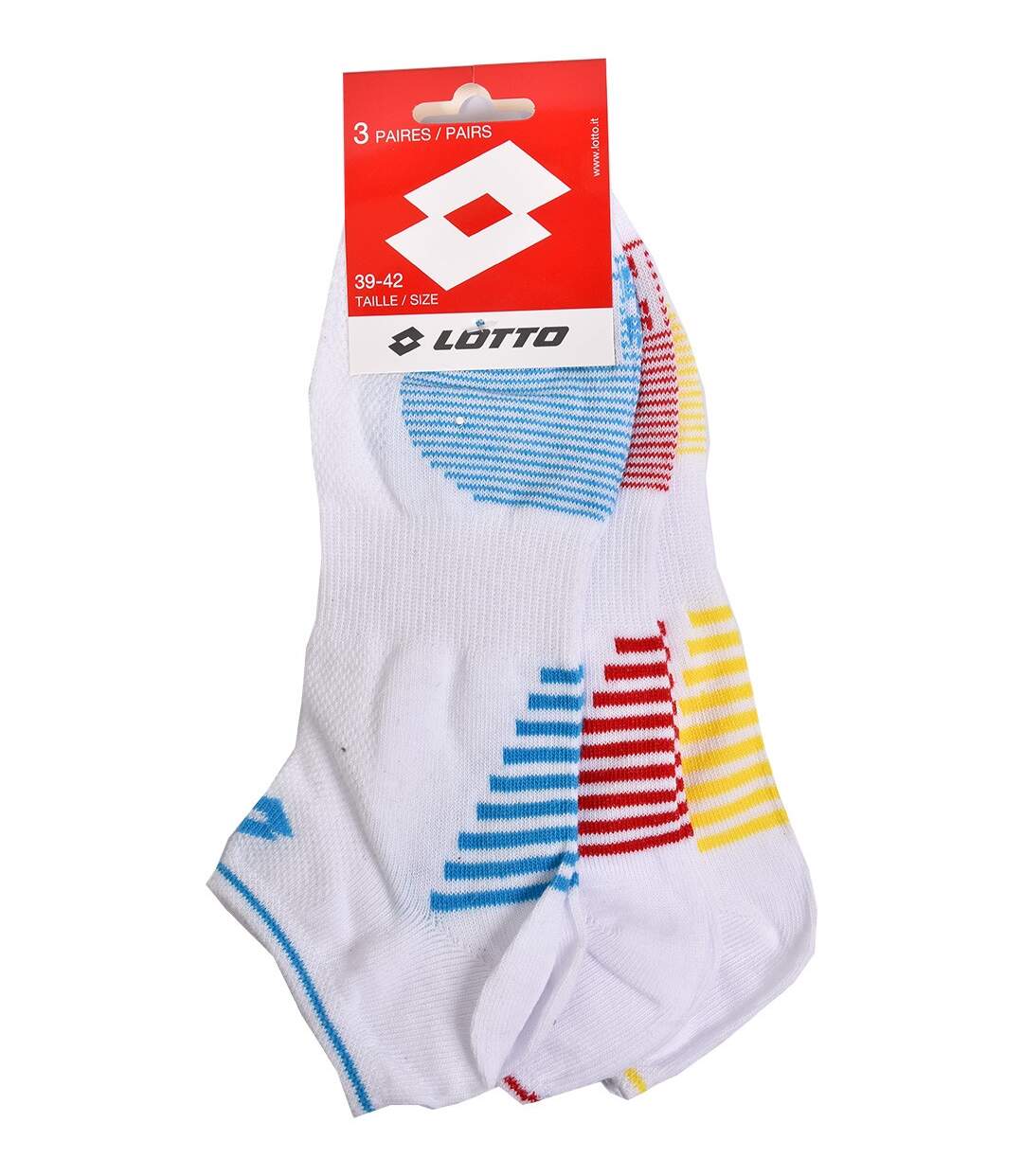 Chaussettes homme LOTTO SNEAKER Pack de 6 Paires SNEAKERS LOTTO Maille piquée-5