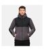 Mens Hooded Jacket Iron Black Regatta Professional-2