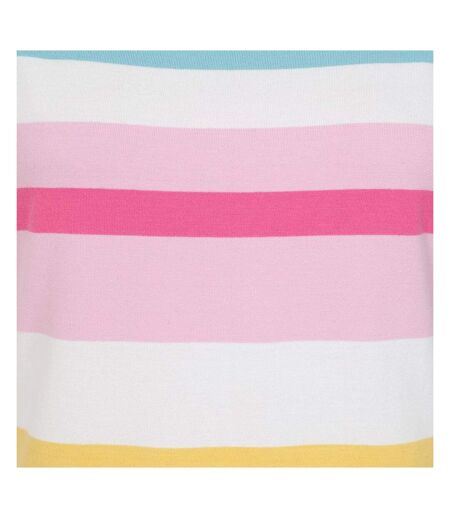 Womens/ladies Breton Top Multicoloured Lazy Jacks
