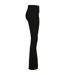 Womens/ladies Recycled Flared High Waist Leggings Black Urban Classics-4