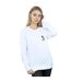 Disney Sweatshirt à la poitrine de Minnie Mouse Womens/Ladies (Blanc) - UTBI27005-2