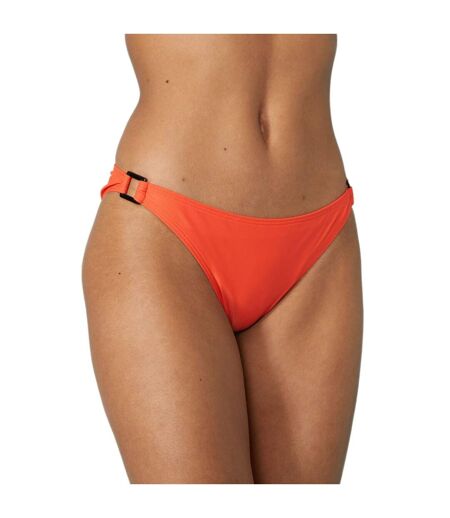 Gorgeous Womens/Ladies Ring Detail Bikini Bottoms (Coral) - UTDH325