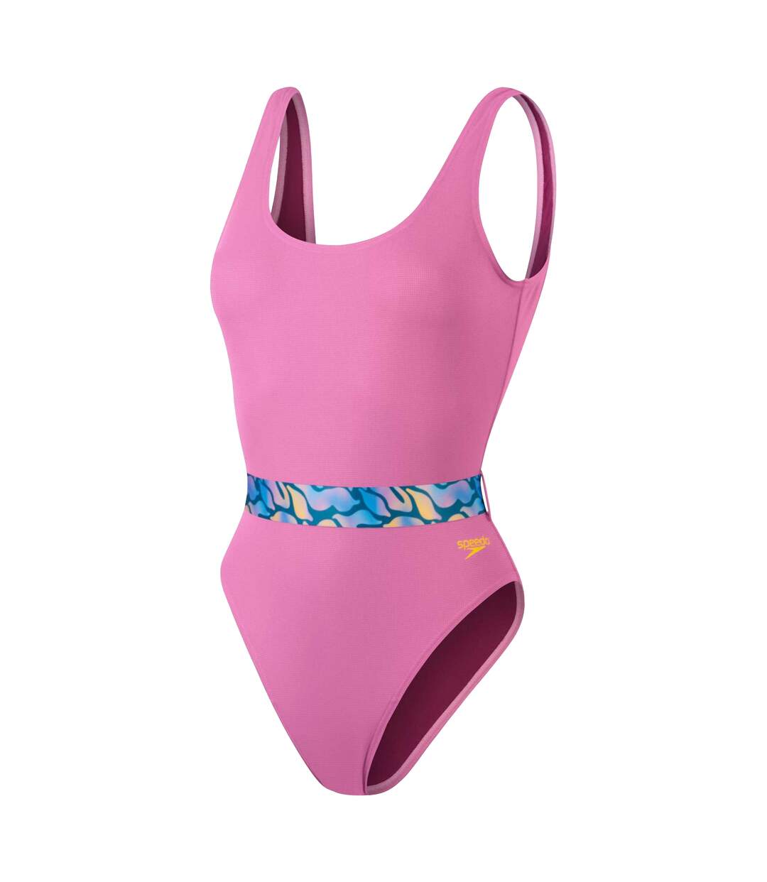 Maillot De Bain 1 Pièce Femme Rose Speedo-1