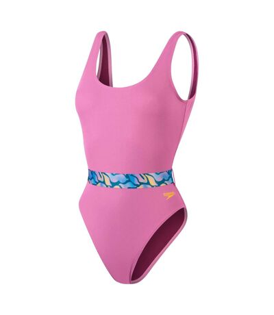 Maillot De Bain 1 Pièce Femme Rose Speedo