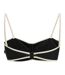 Haut De Maillot De Bain À Bretelles Ajustables Amovibles Kyra Femme Noir Regatta-3