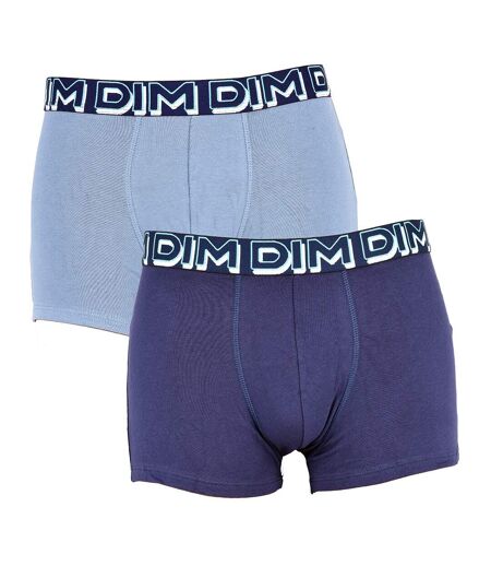 Boxer DIM Homme en coton stretch ultra Confort -Assortiment modèles photos selon arrivages- Pack de 2 Boxers Powerfull