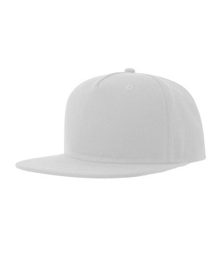 Casquette Ajustable Five-s Blanc Atlantis Headwear