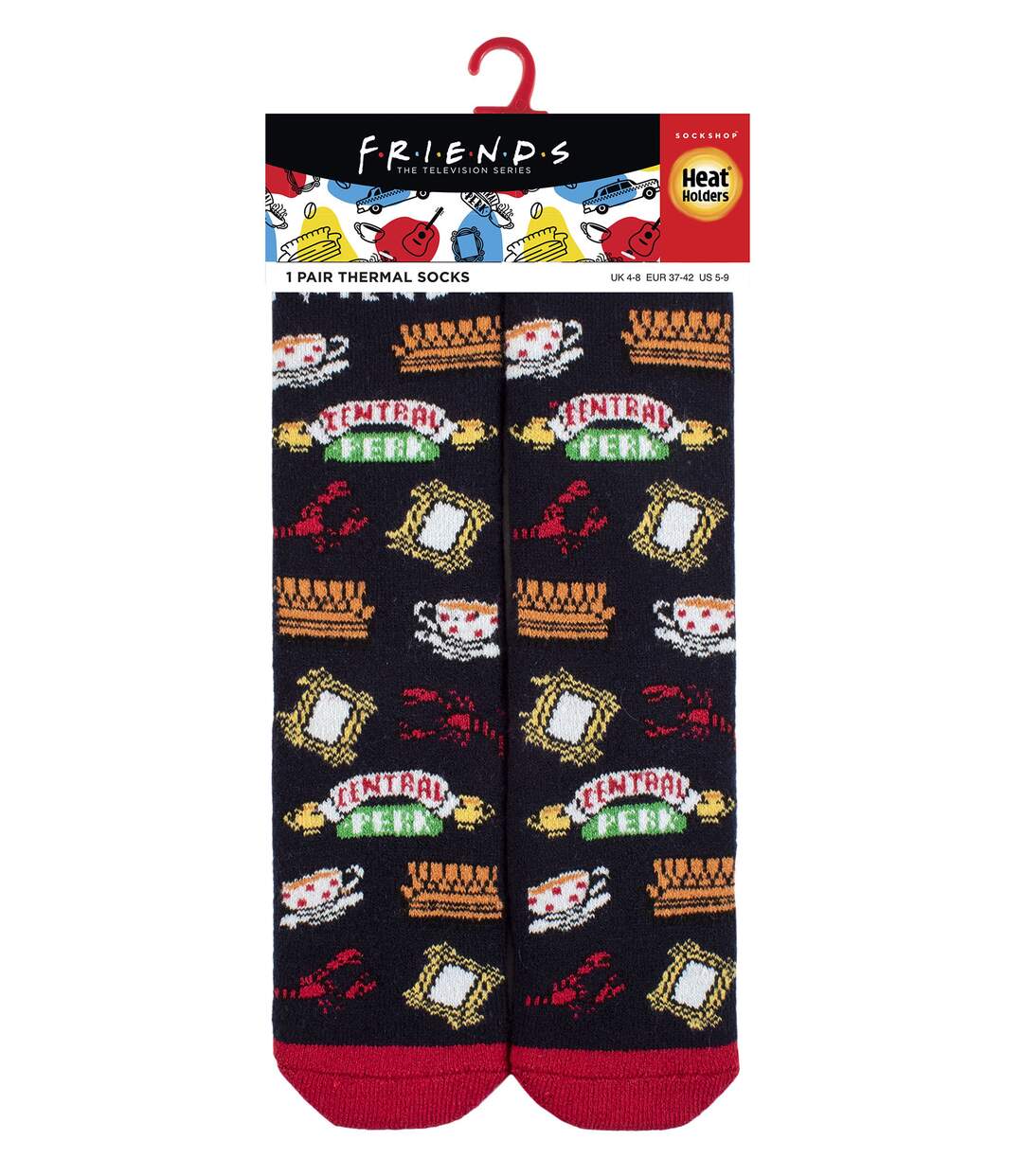 Heat Holders Lite - 1 Paire Chaussettes Femme Friends | Nouveauté Chaudes-2