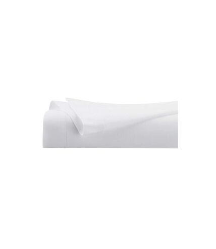 Drap Plat 1 Personne Percale 180x290cm Blanc