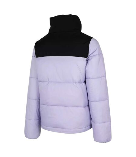 Doudoune Matelassée H4z22 Kudp014 Femme Noir Violet Clair 4F