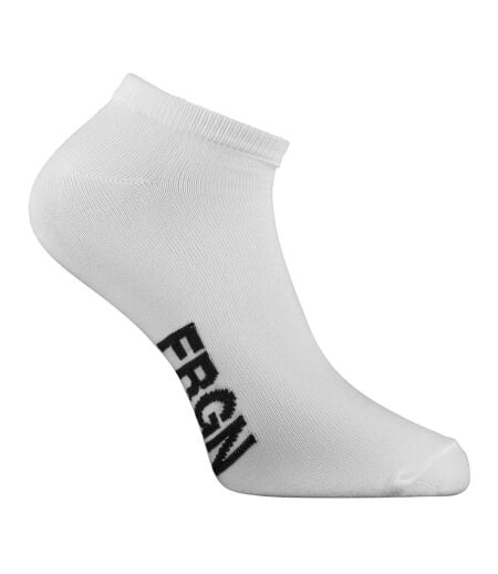 Lot de 6 paires de chaussettes tiges courtes homme Freegun blanc Freegun