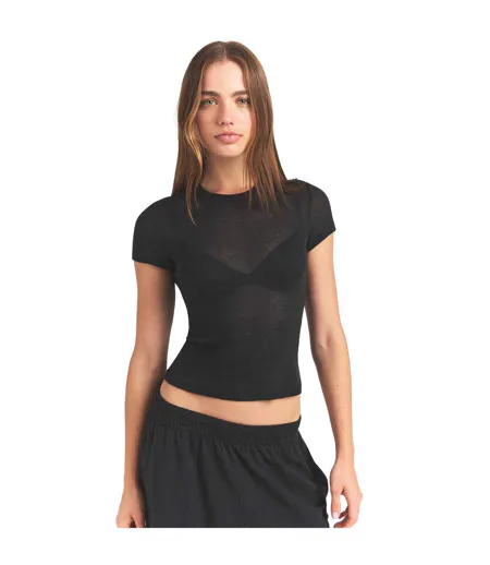 T-shirt Femme Gris Suie Skims