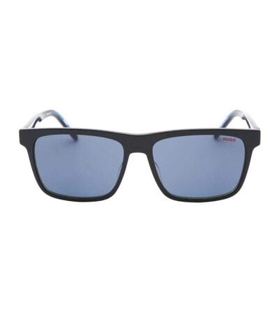 Lunettes De Soleil Motif/style Monture Carrée Homme Taille Unique Bleu Hugo Boss