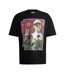 Mens Yuki Tsunoda Artwork T-shirt Black Hugo-2
