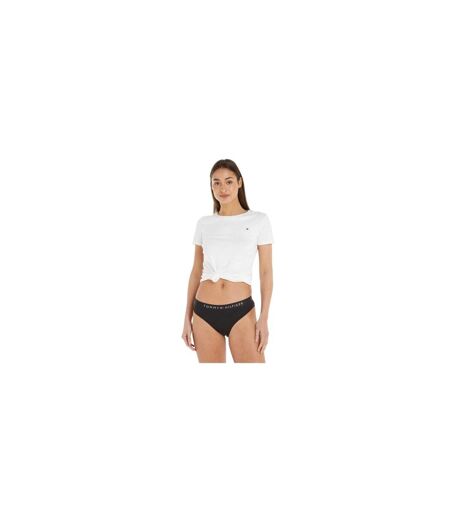 Culotte Motif/style Logo Entier Femme Noir Tommy Hilfiger