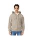 Veste À Capuche Softstyle Homme Sable Gildan-1