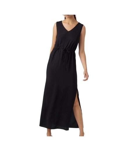 Robe longue noir femme vero moda easy joy