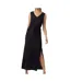 Robe longue noir femme vero moda easy joy-1