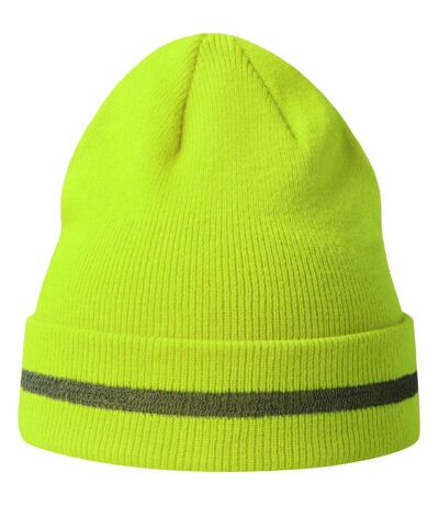 Atlantis Unisex Adult Workout Recycled Hi-Vis Beanie (Safety Yellow)