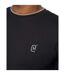 T-shirt Einstip Homme Noir Crosshatch-4