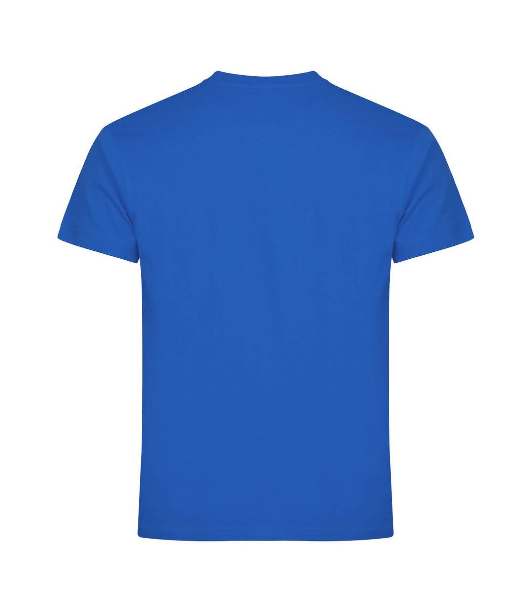 Mens Premium Long T-shirt Blue Clique-2