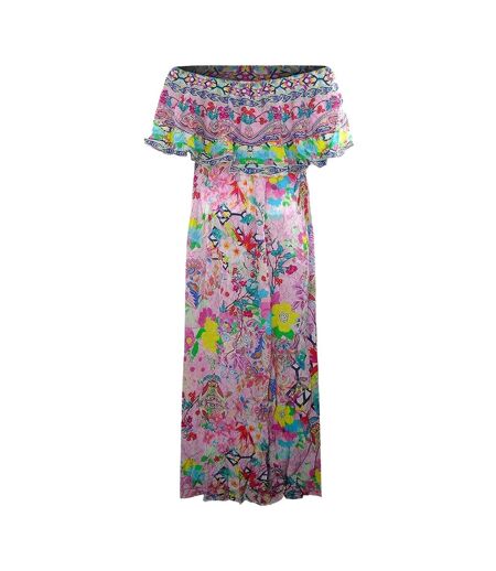 Womens/ladies Keukenhoff Floral Dress Multicoloured Inoa