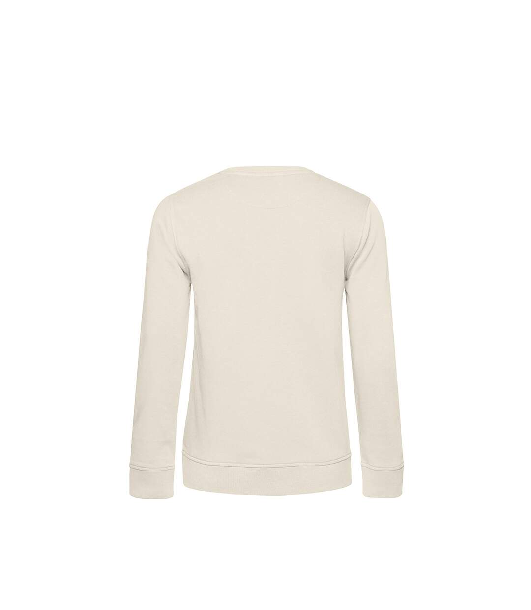 Sweat femme blanc cassé B&C-2