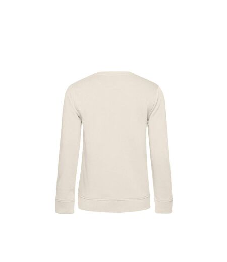 Sweat femme blanc cassé B&C