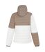 Veste à capuche hillpack femme blanc de blanc / taupe Regatta