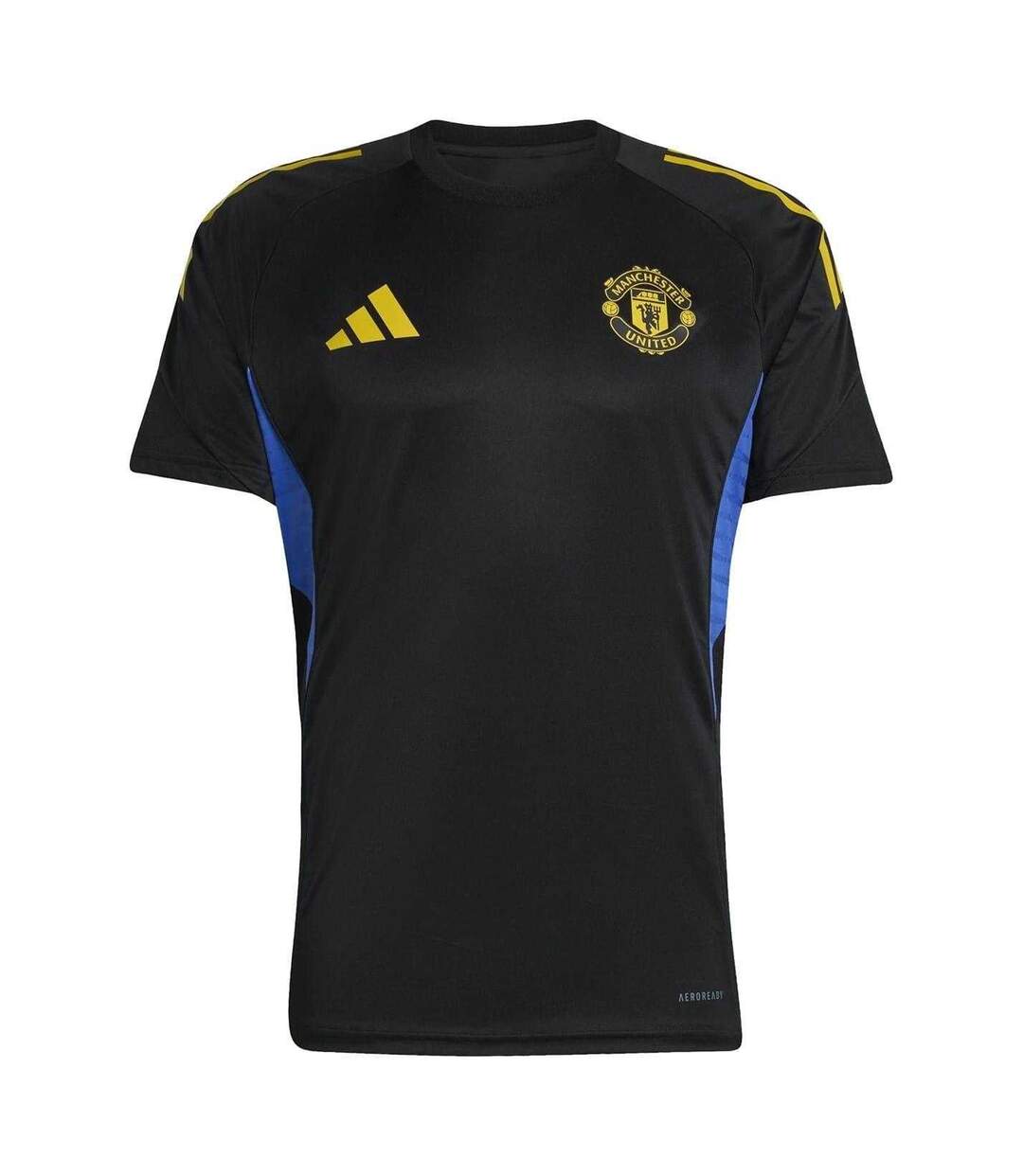 Maillot De Foot Motif/style Manchester United Fc 2025/2026 Adulte Noir Adidas-2
