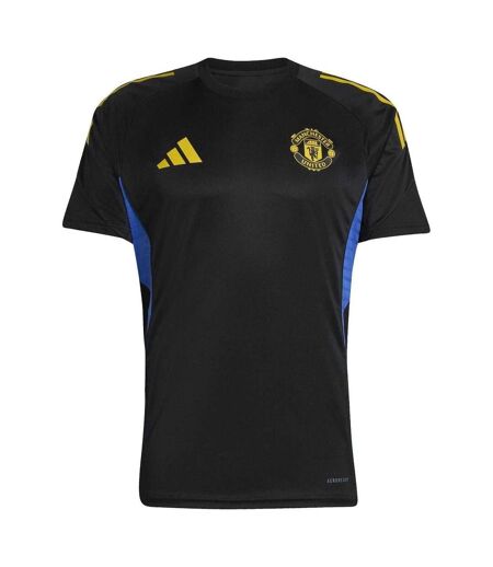 Maillot De Foot Motif/style Manchester United Fc 2025/2026 Adulte Noir Adidas