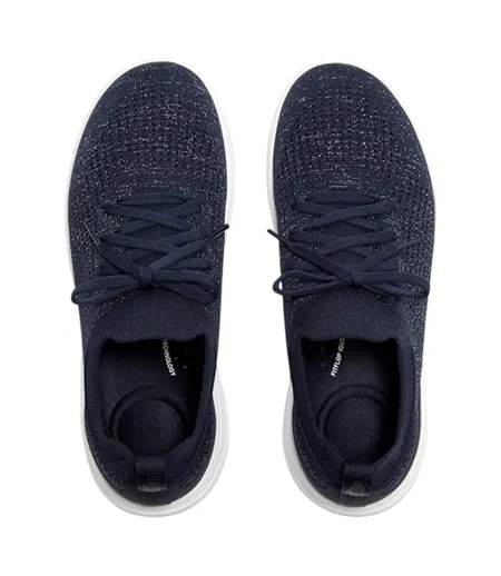 Baskets Super-q Femme Bleu Nuit Métallisé FitFlop