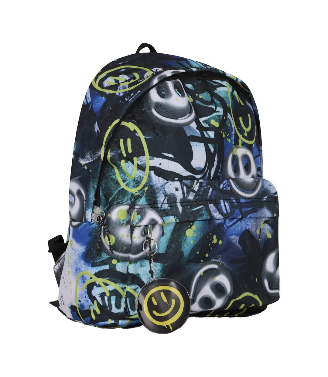 Kids Backpack Multi Visionary Graffiti Print | 18L School Bag with Laptop Sleeve-2
