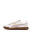 Baskets blanches/roses femme puma club kayzer-1