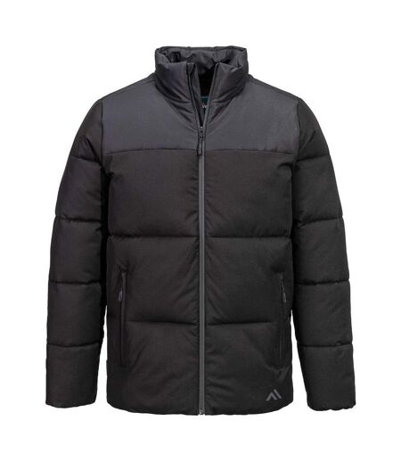 Mens Kx3 Padded Insulated Jacket Black Portwest