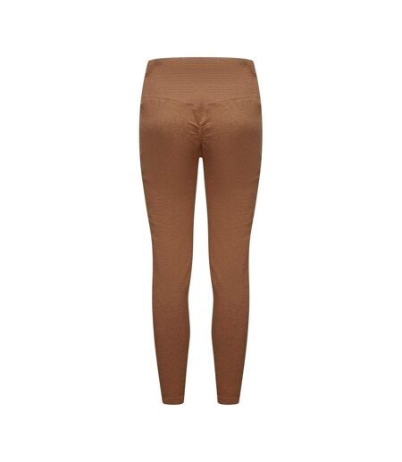 Collant Femme Marron Chiné LA Gear
