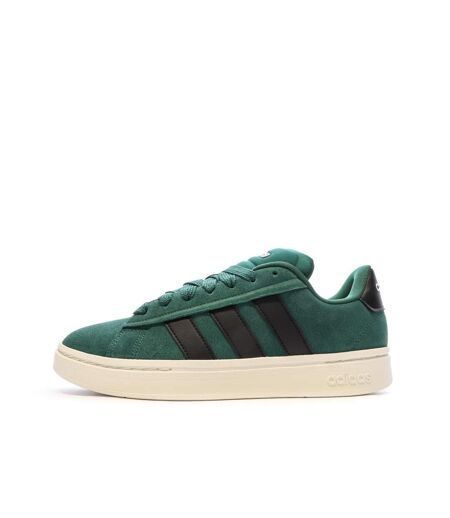 Baskets vert foncé homme adidas grand court alpha