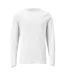T-shirt Manches Longues Customised Homme Blanc Mascot-1