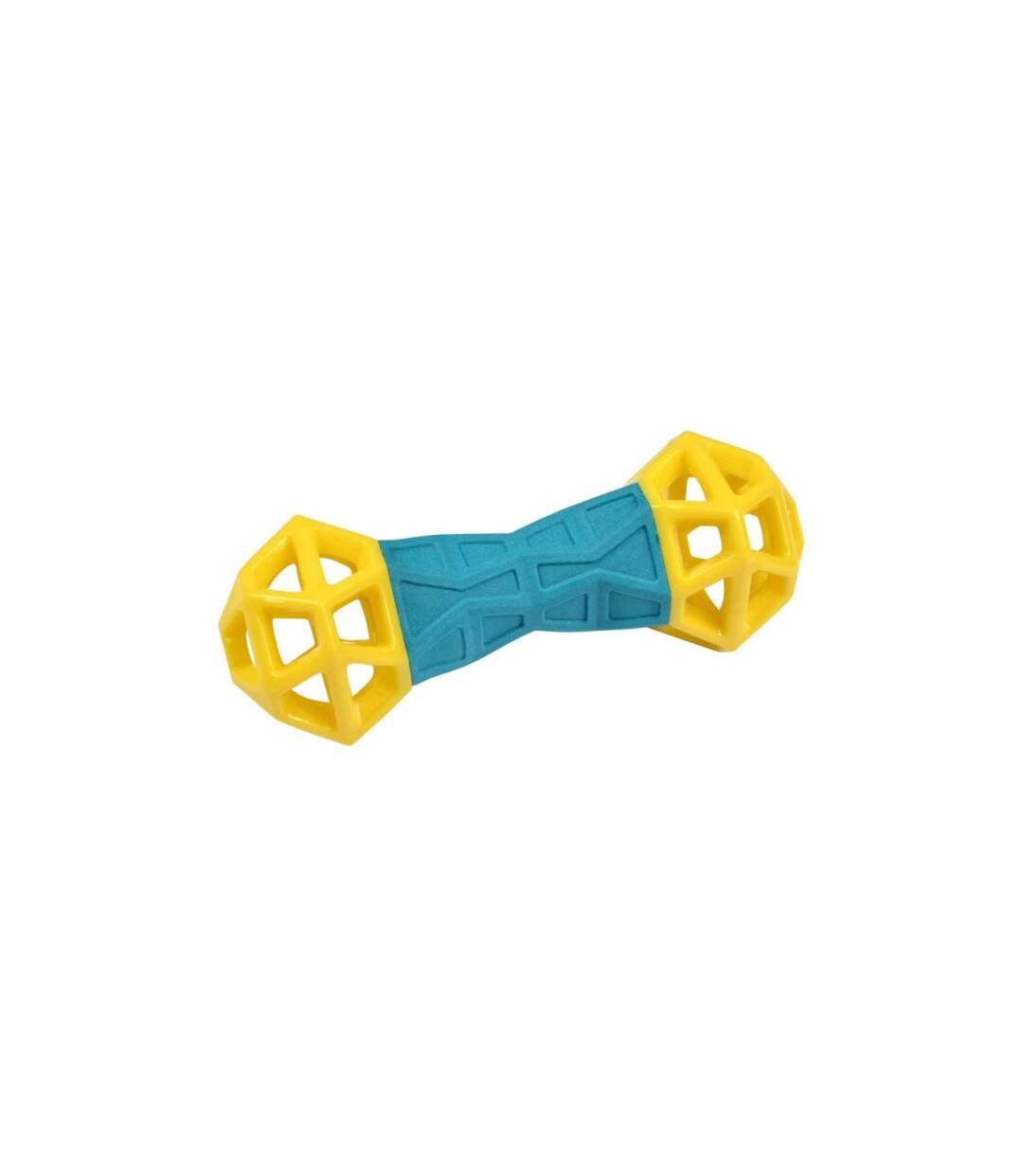 Jouet pour Chien Os Géométrique 18cm Bleu-1