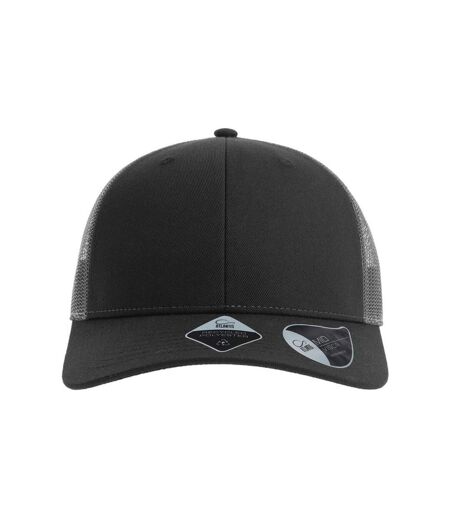Casquette Trucker Bryce Noir Gris Foncé Atlantis Headwear